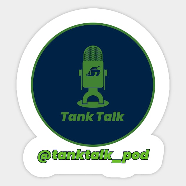 Tank Talk Seattle Sticker by Tank Talk Podcast